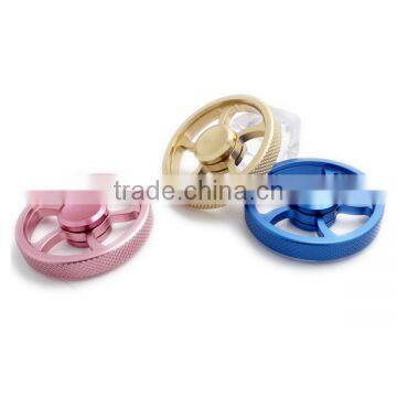 Hot Selling Bearing Circle Fidget Spinner and High Speed Metal Round Hand Spinner photo-3