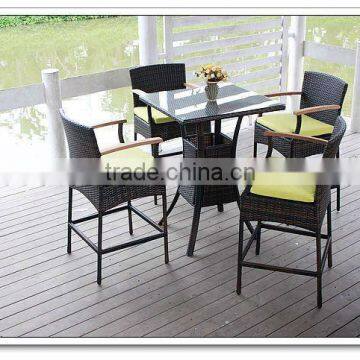 Patio Fancy Cheap Rattan Bar Table Sets C238-B