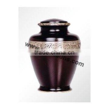 Fancy Home Use Urn | Small Urns for Ashes | Sheet Bronze Cremation Urns | Inexpensive Urns photo-2