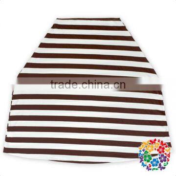 Black Stripe Nursing Cover Shipping Cart Restaurant High Chair Multi Use Baby Car Seat Cover photo-2