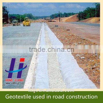 PET Polyester Filament Woven Geotextile Filter Fabrics For Soft Soil Foundation photo-5