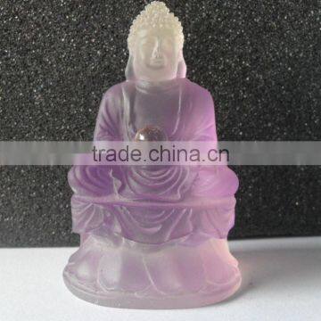 Clear Resin Kuanyin Figurine Decoration photo-6