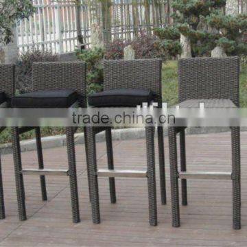 Rattan bar chair