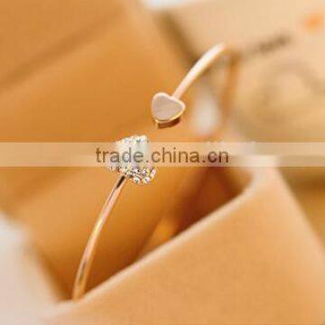 Heart Bracelet Stainless Steel Bracelet Bangle Bracelet photo-6