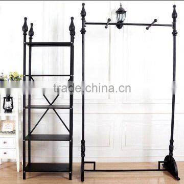Fashion Market Floorstanding Metal Clothing Rack photo-3