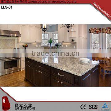 Hot Sale Chinese High Decorative Wear Resistant Solid Color Granite Countertop photo-3