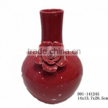 Decorative ceramic china flower vase