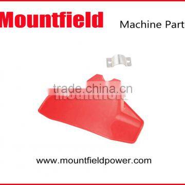 Backpack brush cutter blade guard