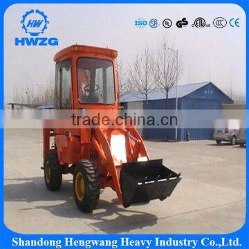 Mini Tractor Wheel Loader for sale with reinforced excavating boom