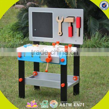 2017 Wholesale Kids Wooden Tool Table New Design Baby Wooden Tool Table Cheap Children Wooden Tool Table W03D070 photo-3