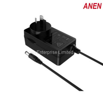 48W AC Adapter with UK Plug,GS,CE, UL approval, VI Efficiency, 24V1A 12V2A 12V1.5A 24V0.8A Power Adapter