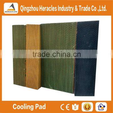 Evaporative wet curtain for poultry farm/factory