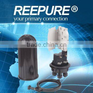 Waterproof Dome Fiber Optical Splice Closure With 2 Inlets/outlets