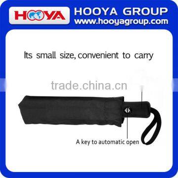 Novelty Black Full-automatic Rain Umbrella Parasol Windproof Foldable Sunshade Auto Open Close Umbrella photo-5