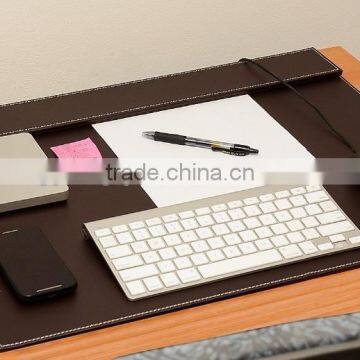 Computer Leather Desk Pad, Stylish Mat Cover, Reversible Color Design
