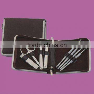 8pcs Female Manicure Set With pu Case