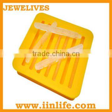 2012 new design rods shaped silicone ice cube tray