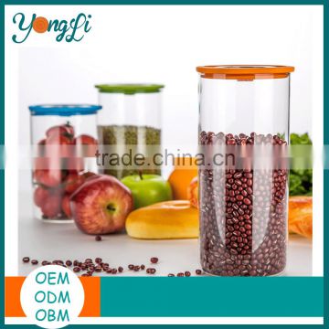 Glass Food Spice Kitchen Storage Container Glass Jar with Lid