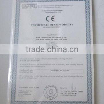 Certificate of Conformity