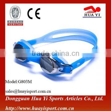 Waterproof new color oem durable custom advanced swimming goggle