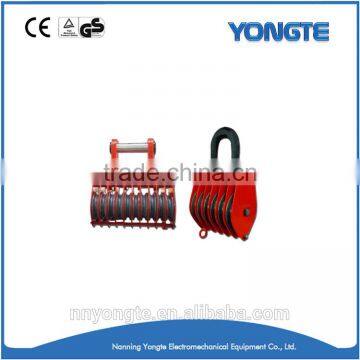 Generel heavy duty hook type snatch triple pulley block