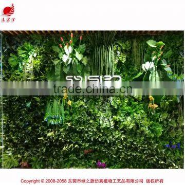 Indoor plastic plant walls artificial green wall artificial plant walls