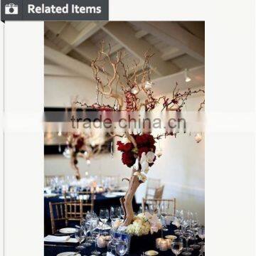 Near Natural Manzanita Tree for Wedding Table Wedding Decoration Centerpieces photo-3