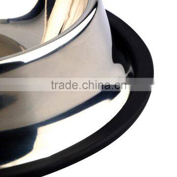 1 Standard Stainless Steel Pet Puppy Cat Dog Food or Drink Water Bowl Dish Wholesale photo-5