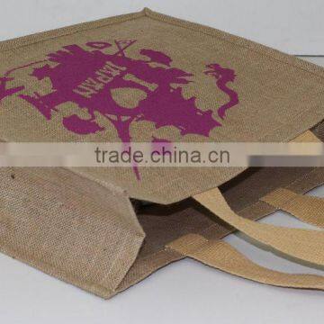 Exclusive Tote Bag for Promotion & Advertisement From India in Laminated Jute Fabric photo-3