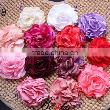 Korean version of the new accessories chiffon flower