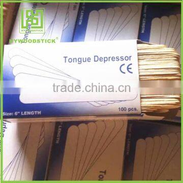 CE Certificates Food Grade Wooden Tongue Depressor