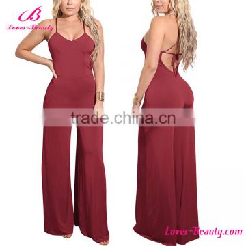 Fast Shipping Linen Sexy Jumpsuits Rompers Women