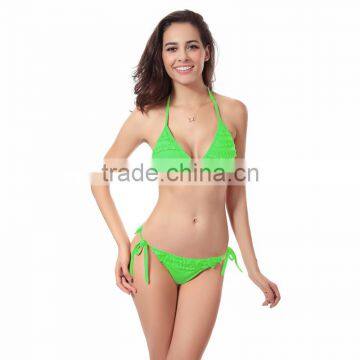Anti-Bacterial Sexy Swim Suit Bikinis Woman Swimwear photo-4