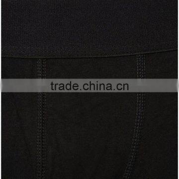 Comfortable and High Quality Man Underwear Plain Black Boxer Shorts for Men photo-3