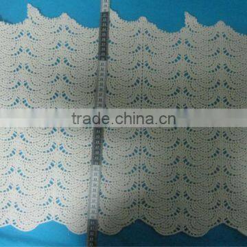 crocet cotton home textile with flower pattern