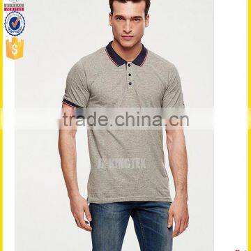 wholesale OEM short sleeve hot-sale men polo shirt newest design with pique fabric