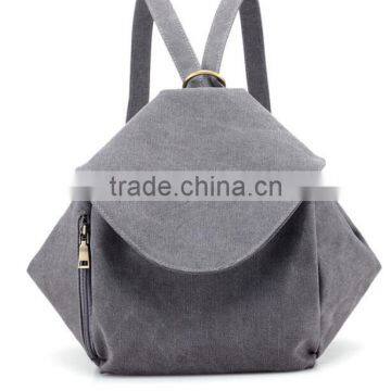 Zm35606a New Pattern Multifunction Tote Bag Vintage Canvas Travel Backpack photo-4