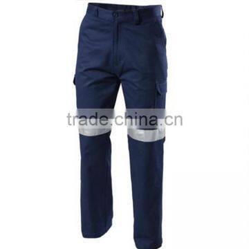 Wholesale Custom Reflective Stripe Men's Work Uniforms Pants/trousers photo-3