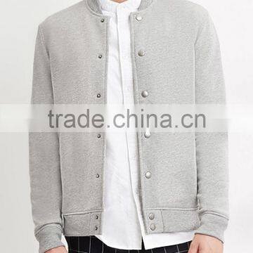 new design fashion blank baseball jacket for men