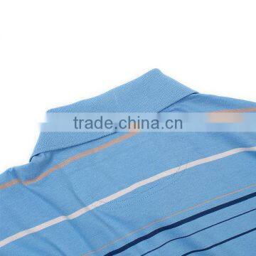 Men's Short Sleeve Pique Polo T-shirts Made of 100% Cotton photo-5