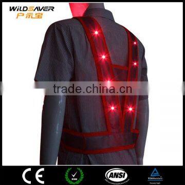 Hot Sale Road Safety Sign Luminous Vest /Led Jacket photo-3