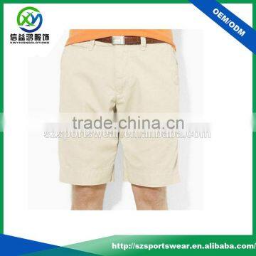 Customized 100% Polyester Breathable Moisture Wicking Men's Golf Shorts