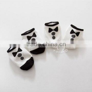 Cute Animal Baby Cotton Socks, Silicone Print Baby Socks photo-6