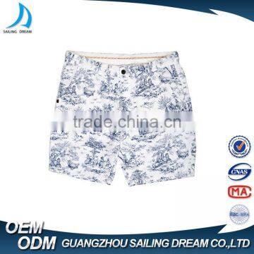 2016 factory price flower pattern mens casual pants beach cheap fashion new style boys pants