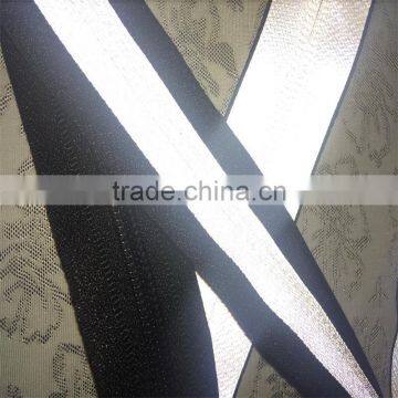 High Visibility Color Fashinable Glow Reflective Red White Blue Safety Ribbon