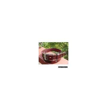 Leather Men's Belt