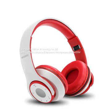 Накладные на уши беспроводные наушники Bluetooth с микрофоном photo-2