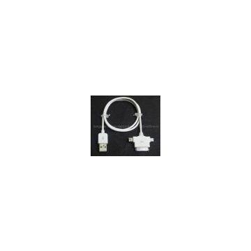3 in 1 USB charger cable for iphone ,mini and micro 5p
