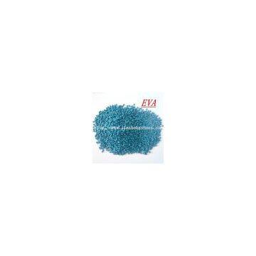 Eva injection foaming plastic virgin raw shoes material compound granule pellet particle