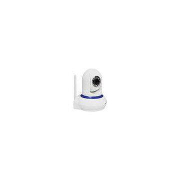 White Mobile View HD Indoor IP Camera Bullet 720P Real-time Horizontal 355